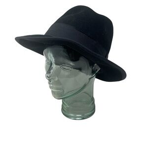 Rare HXC Women’s Black Fedora Wool Hat